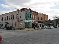 USA - Pontiac IL - Old Shops (8 Apr 2009)